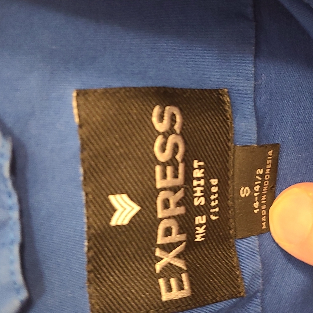 Express MK2 Military collar dress shirt - Picture 5 of 7